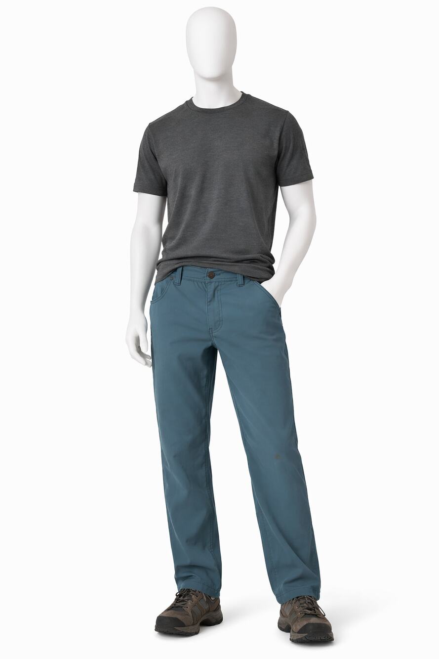 prAna Stretch Zion Pants Mens 36x33 Blue Outdoor Hiking Climbing Pants outdoor